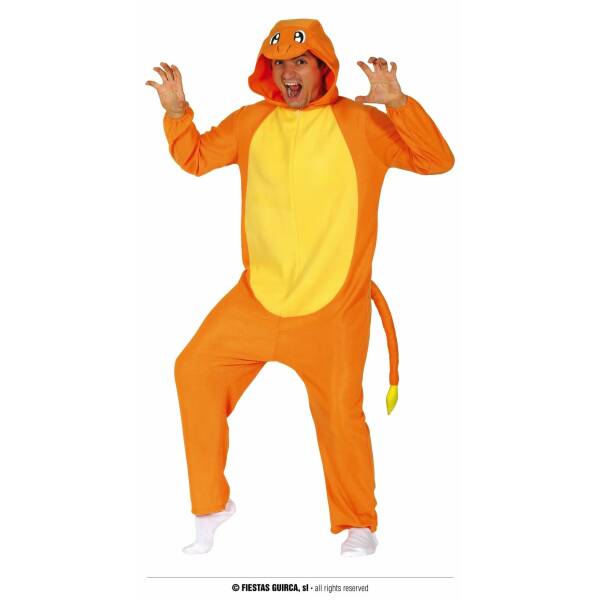 Pokemon Charmander Onesie - Adult Size Large (52-54)