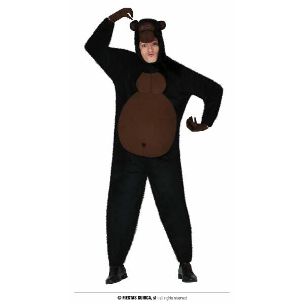 Crazy Gorilla Onesie - Adult Size Large (52-54)