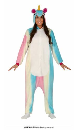 Unicorn Kigurumimi Onesie - Adult Size Large (42-44)
