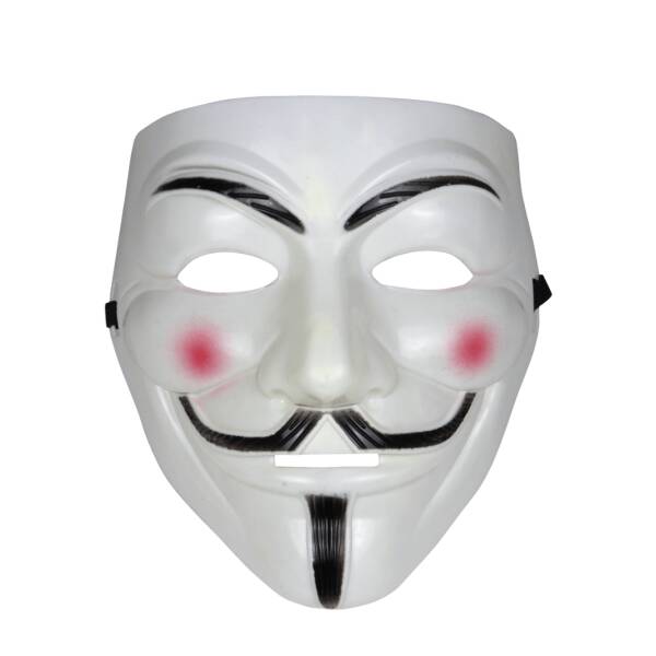 V For Vendetta (Anonymous Hacker) Mask - One Size