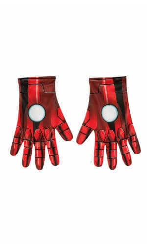 Marvel Licensed Ironman Gloves - Adult One Size