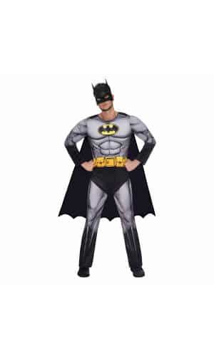 Official Licensed Muscle Chest Batman Classic - Adult Size Large