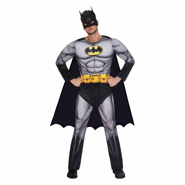 Official Licensed Muscle Chest Batman Classic - Adult Size Large