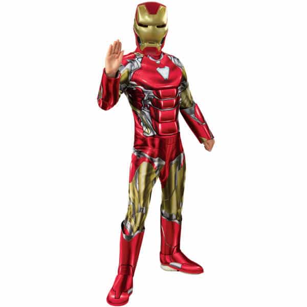 Official Licenced Iron Man Deluxe AV4 - Age 8 to 10 Years