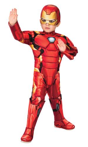 Official Licensed Iron Man Deluxe - Age 2 to 3 Years