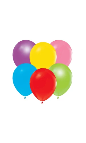 12 Inch Pastel Helium Balloons (Assorted Colours) - 10pk