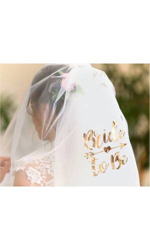 Hens Party Bride to Be Veil - 72 cm