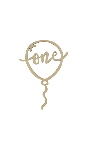Cake Topper One - 11 x 15cm