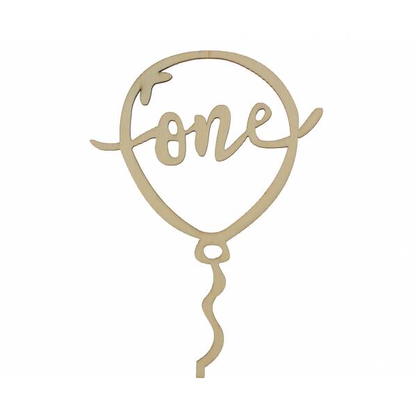 Cake Topper One - 11 x 15cm