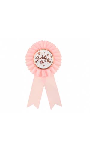 Bride to Be Ribbon Award - Light Pink