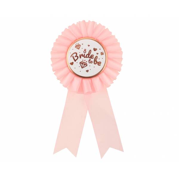 Bride to Be Ribbon Award - Light Pink