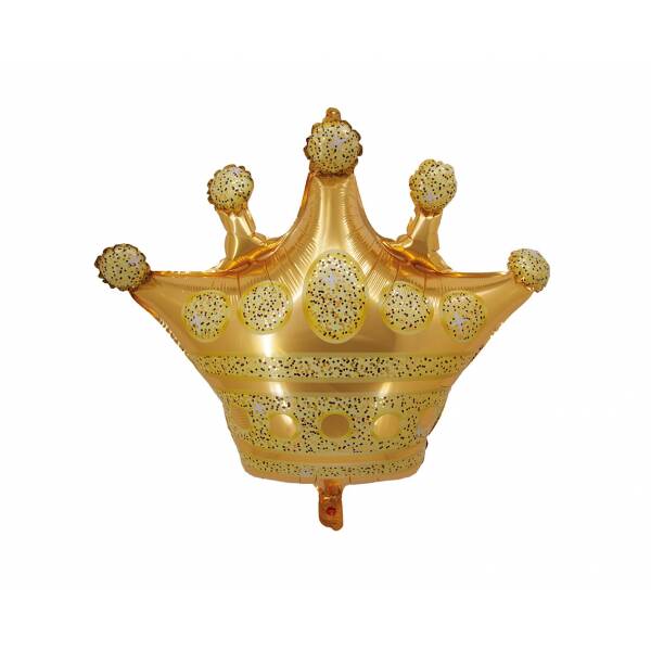 Gold Crown Foil Balloon  - 66 x 53cm