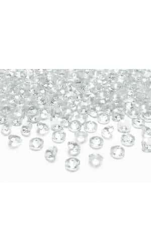 Diamond Confetti, Colourless, 12mm (1 pkt / 100 pc.)