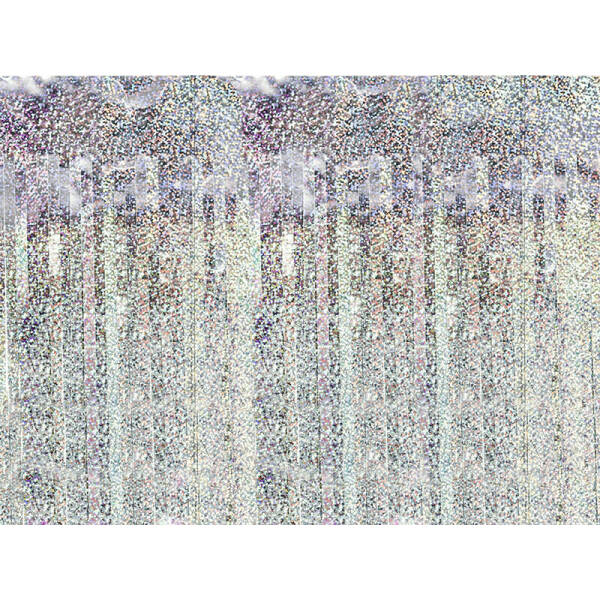 Party Backdrop Curtain Holographic, 90 x 250cm