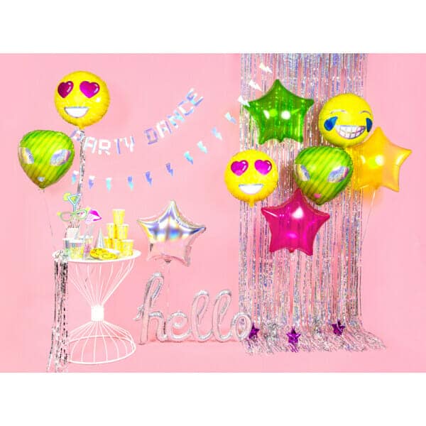 Party Backdrop Curtain Holographic, 90 x 250cm