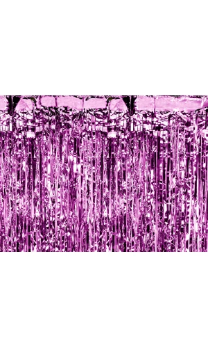 Party Backdrop Curtain, Purple, 90 x 250cm
