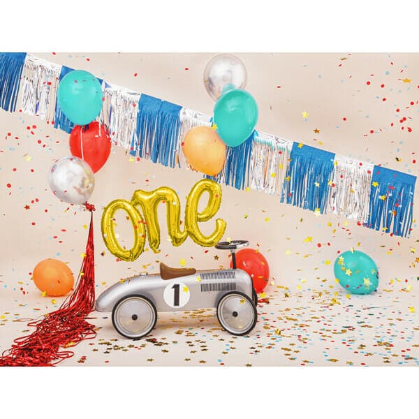 Foil Balloon One, 66x37cm, Gold