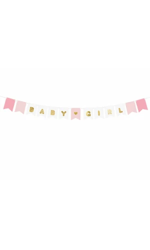 Baby Girl Banner - 15cm x 175cm