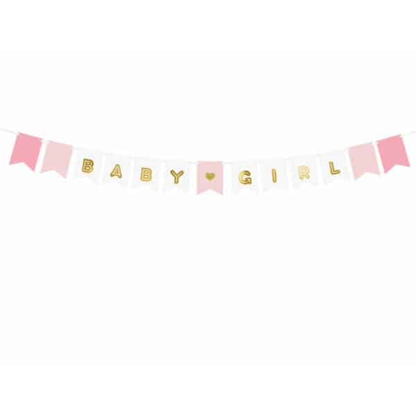 Baby Girl Banner - 15cm x 175cm