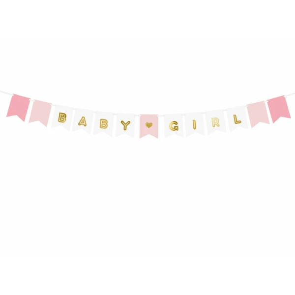 Baby Girl Banner - 15cm x 175cm