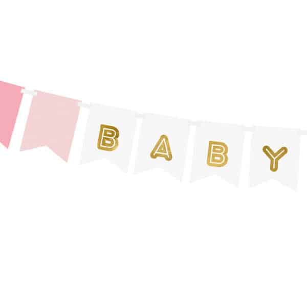 Baby Girl Banner - 15cm x 175cm