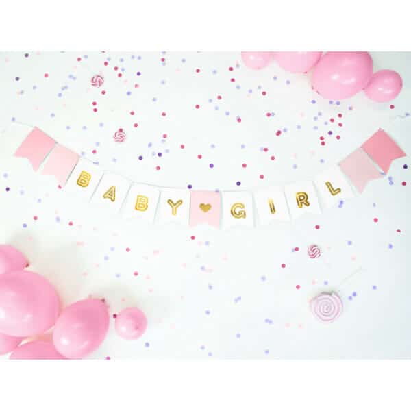 Baby Girl Banner - 15cm x 175cm