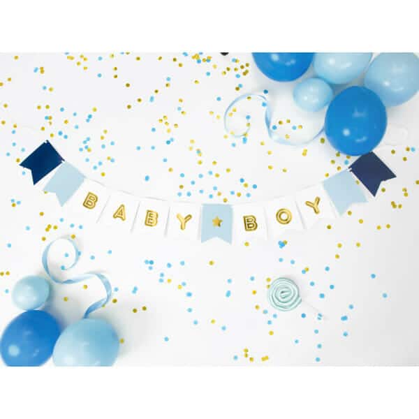 Baby Boy Banner - 15cm x 160cm