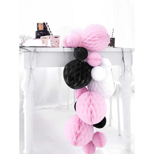 Honeycomb Ball, White, 20cm