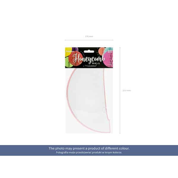 Honeycomb Ball, White, 30cm