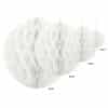 Honeycomb Ball, White, 40cm