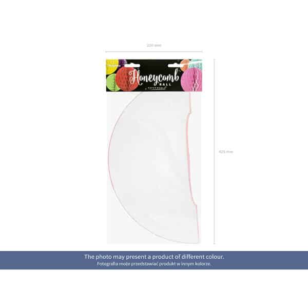 Honeycomb Ball, White, 40cm