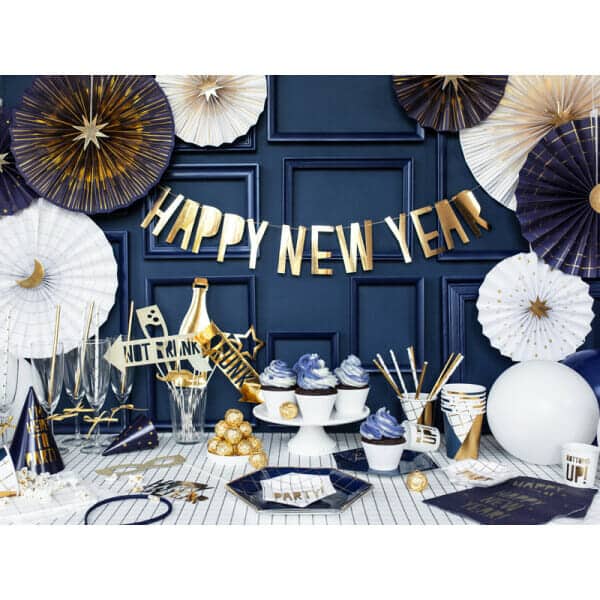 Photo Props Let's Celebrate, Mix, Gold (1 pkt / 8 pc.)
