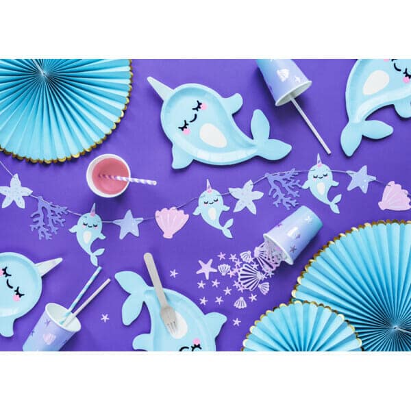 Confetti Narwhal, Iridescent, 23G