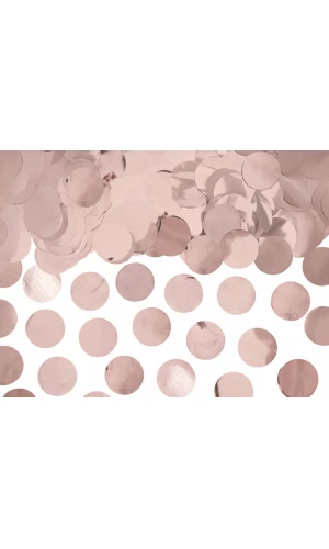 Confetti Circles, Rose Gold, 15g
