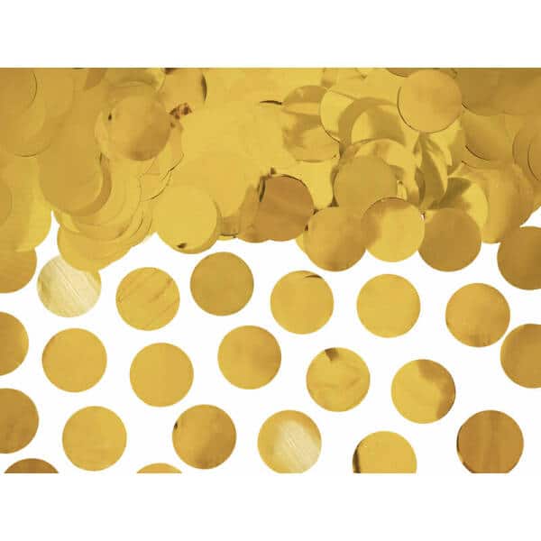 Confetti Circles, Gold, 15g