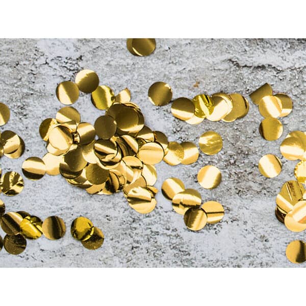 Confetti Circles, Gold, 15g