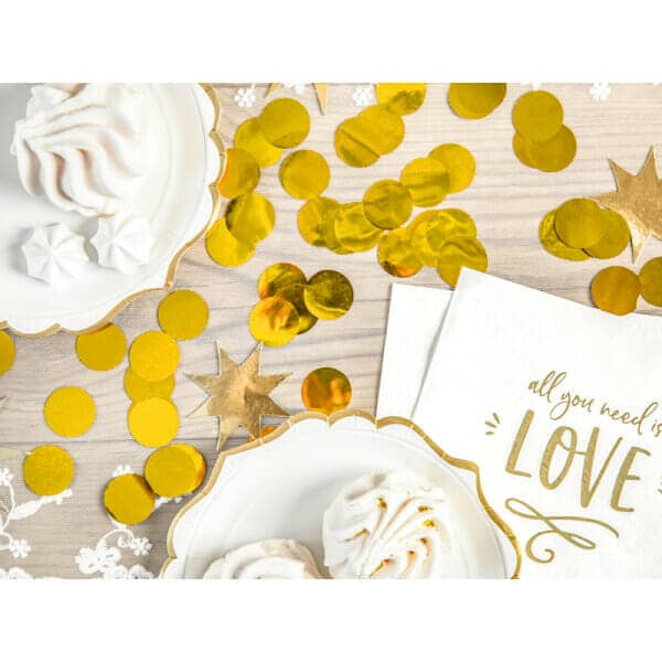 Confetti Circles, Gold, 15g