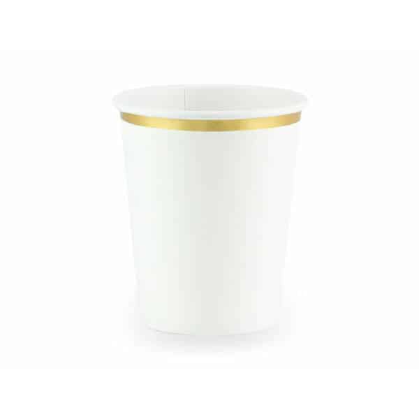 Cups, White, 260 ml (1 pkt / 6 pc.)