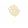 Wooden Cake Topper Ihs, 23cm