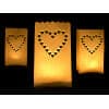 Lanterns, Candle Bags, 15 x 9 x 26cm (1 pkt / 10 pc.)