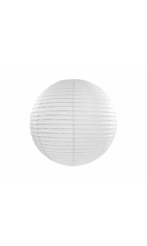 Paper Lantern, White, 20cm