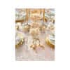 Table Runner - Printed Organza, White, 0.48 x 9M