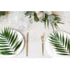 Table Runner - Printed Organza, White, 0.48 x 9M