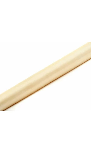 Table Runner - Organza Plain, Cream, 0.36 x 9M 