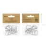 Place Card Holders Hearts, Silver, 2.5 cm (1 pkt / 10 pc.)