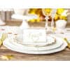 Place Card Holders Hearts, Gold, 2.5 cm (1 pkt / 10 pc.)