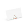 Place Card Holders Triangles, Rose Gold, 2.3 cm (1 pkt / 10 pc.)