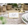 Place Card Holders Triangles, Gold, 2.3 cm (1 pkt / 10 pc.)