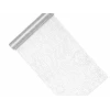 Decorative Mesh Table Runner - Fiber, Silver, 0.36x9M