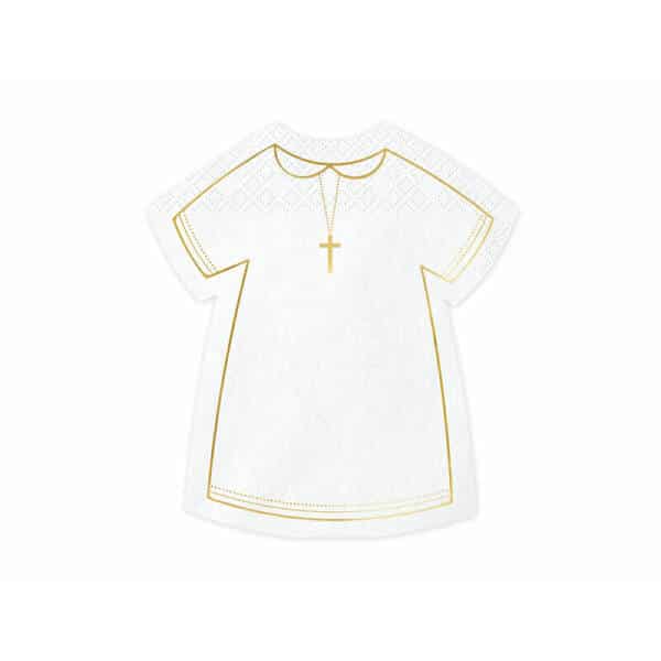Napkins Communion Alb, 14x16cm (1 pkt / 20 pc.)